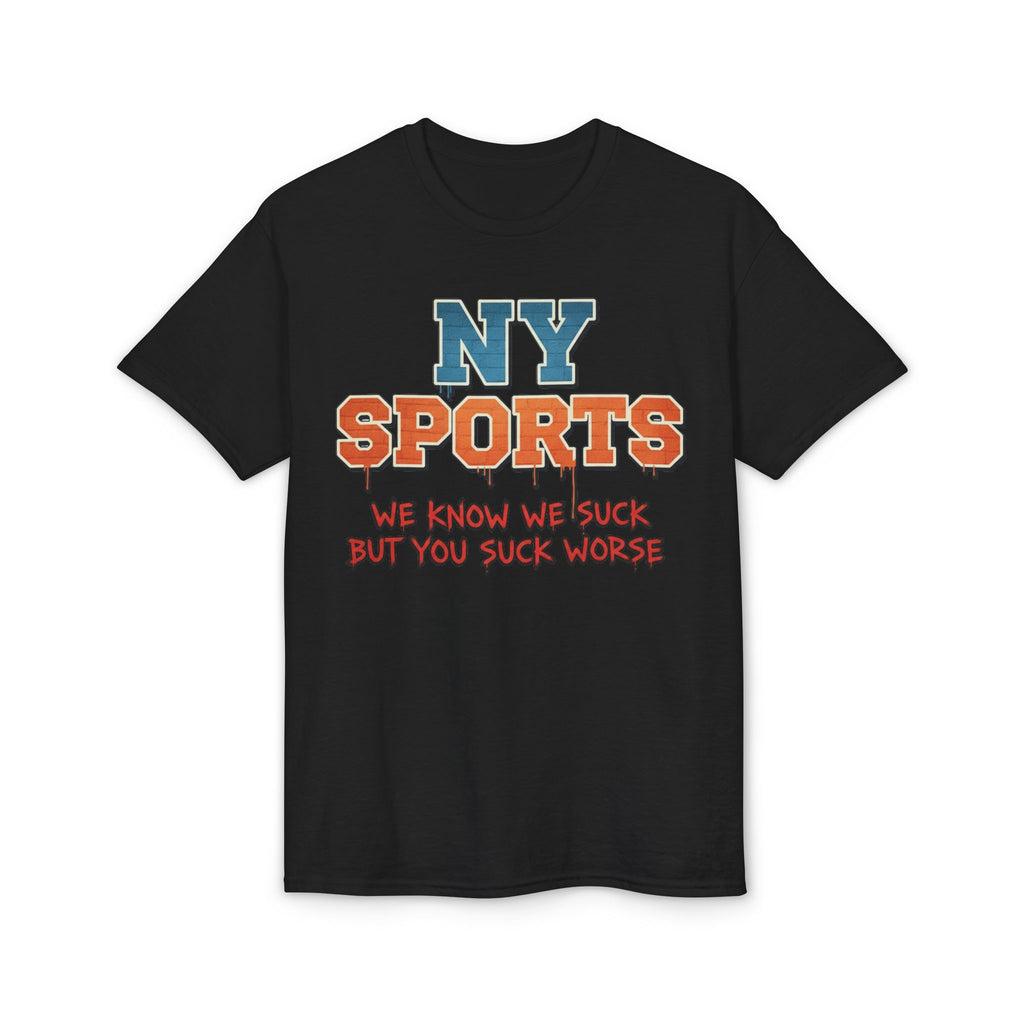 "We Suck" NY Sports 3ST Tee