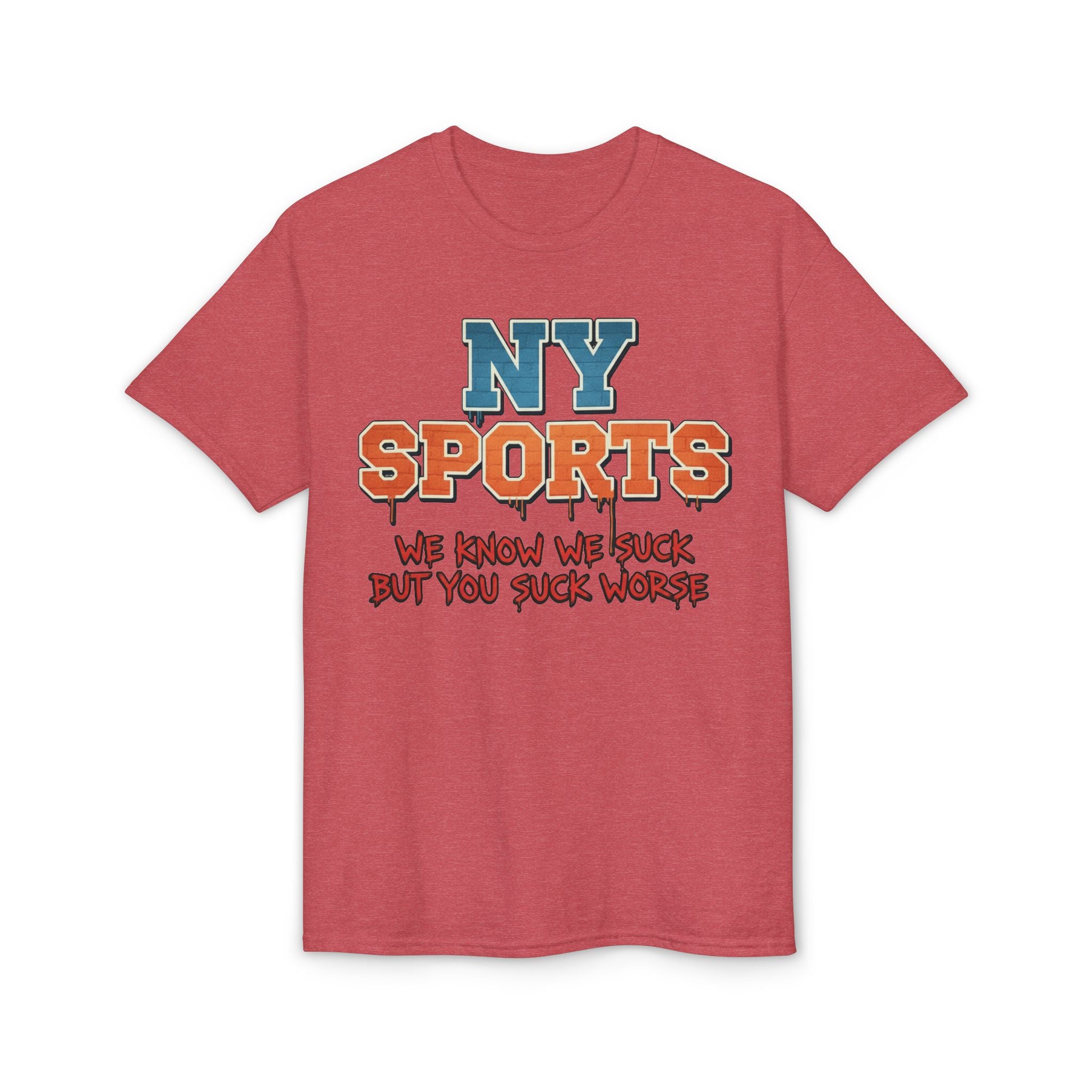 "We Suck" NY Sports 3ST Tee